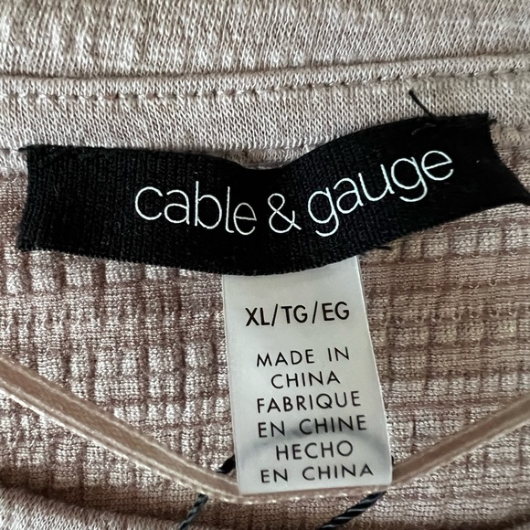 NWT Tribal Cable & Gauge Upscale Blouse XL - Picture 8 of 9